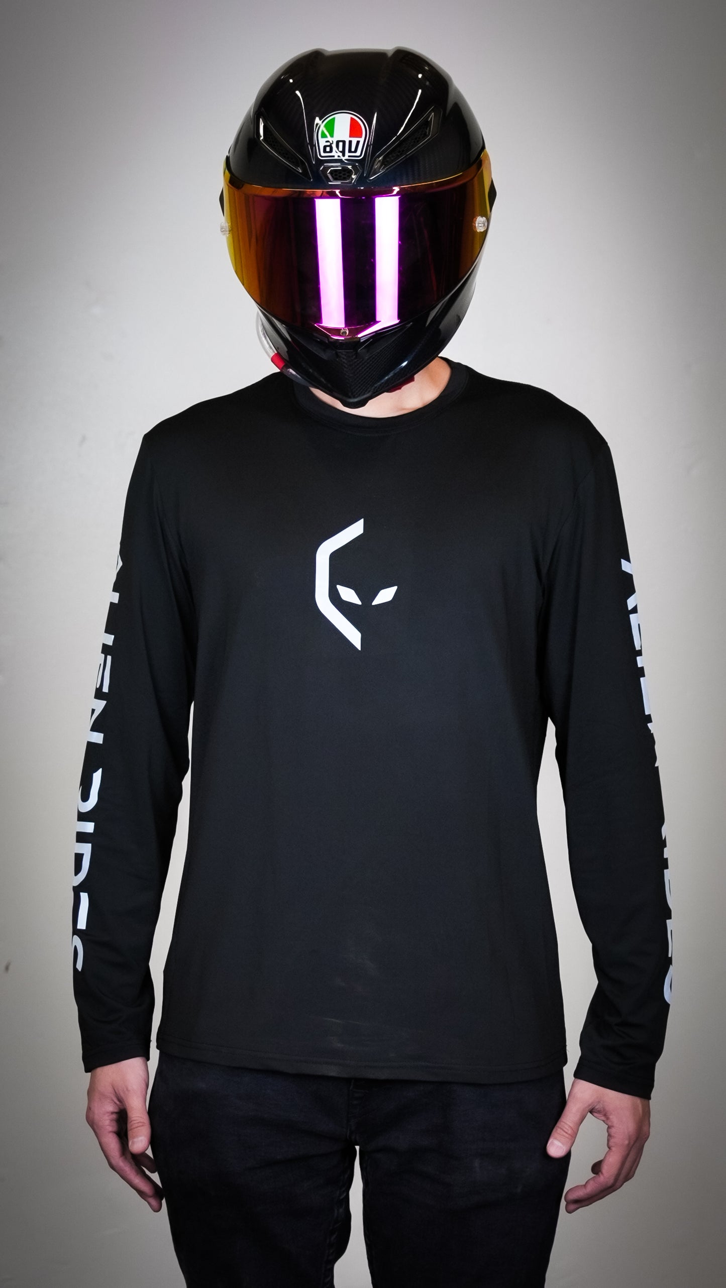 Alien Rides Reflective Long Sleeve Shirt