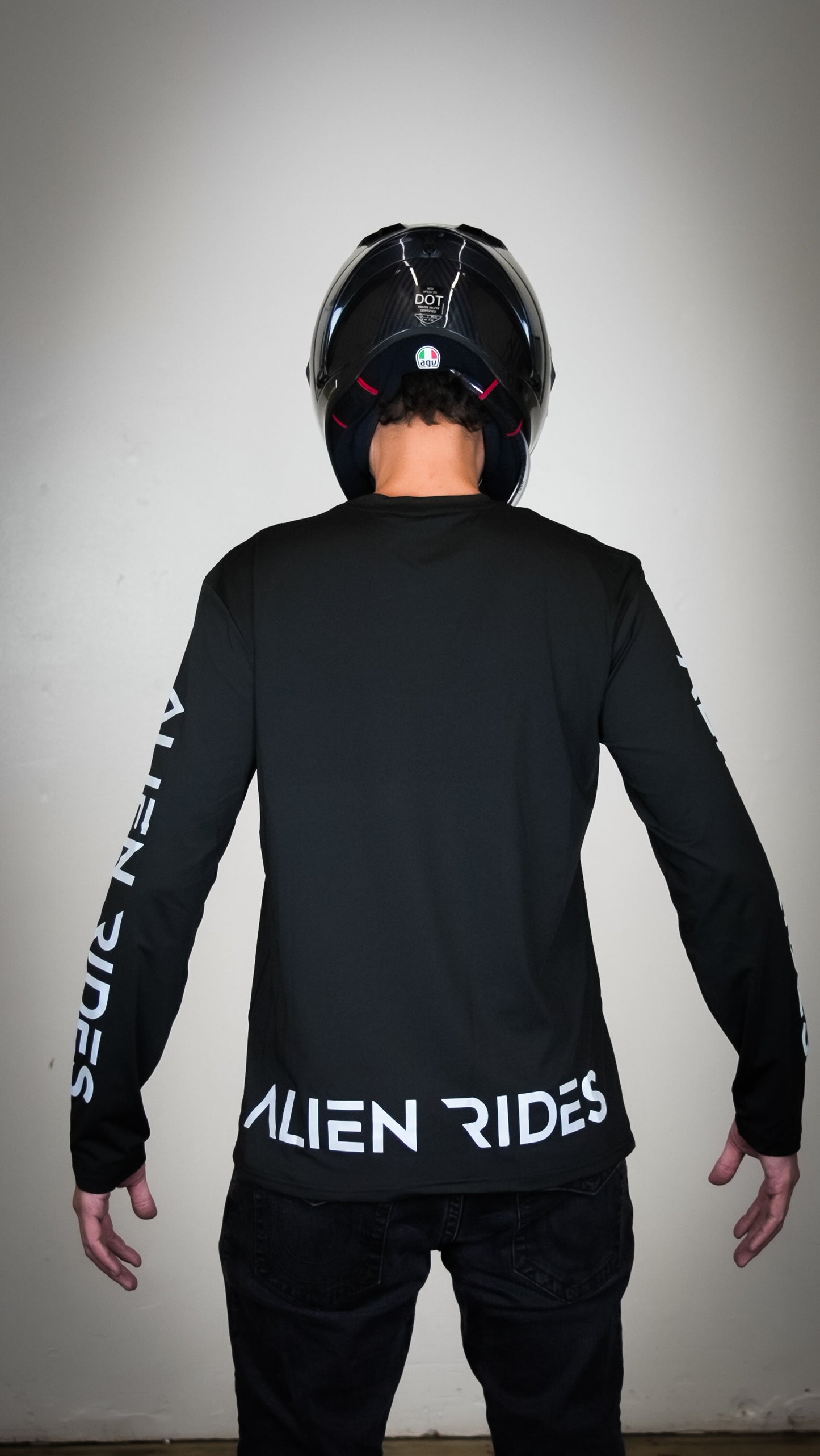 Alien Rides Reflective Long Sleeve Shirt
