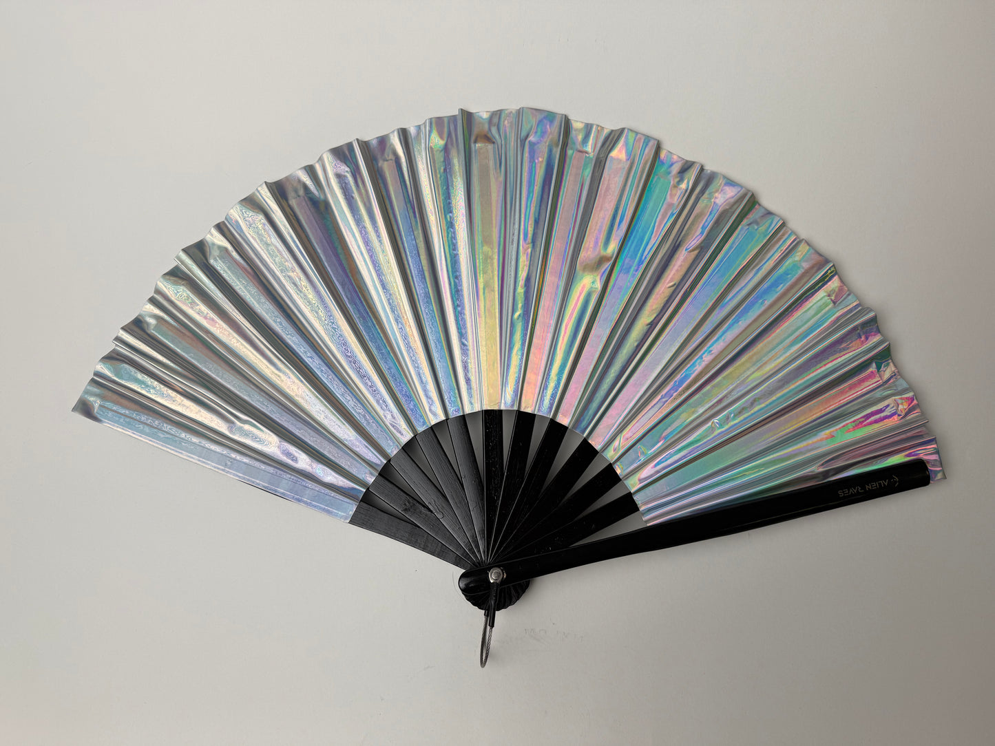 Iridescent Accordion Rave Fan