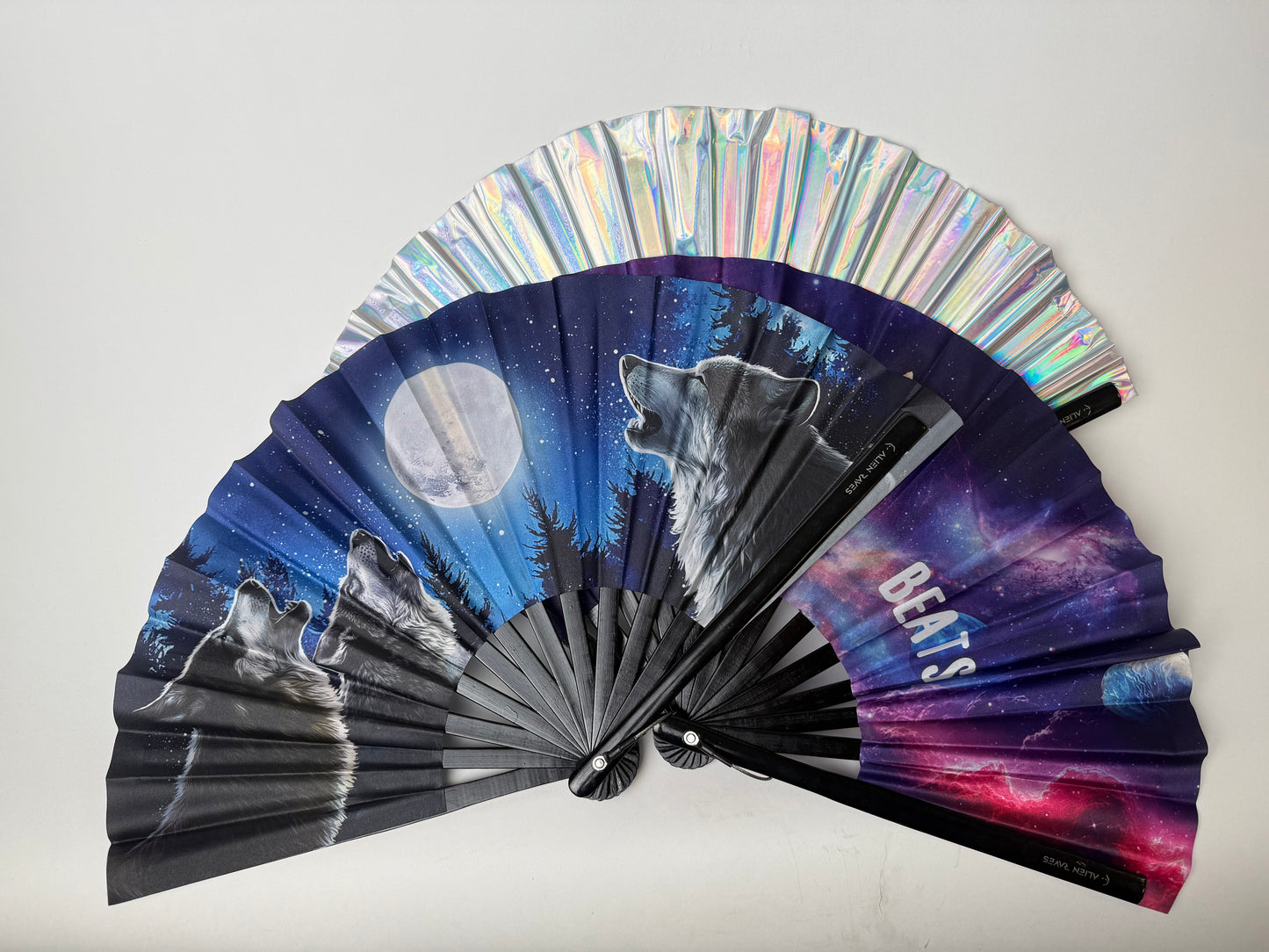 Accordion Rave Fan Triple Pack